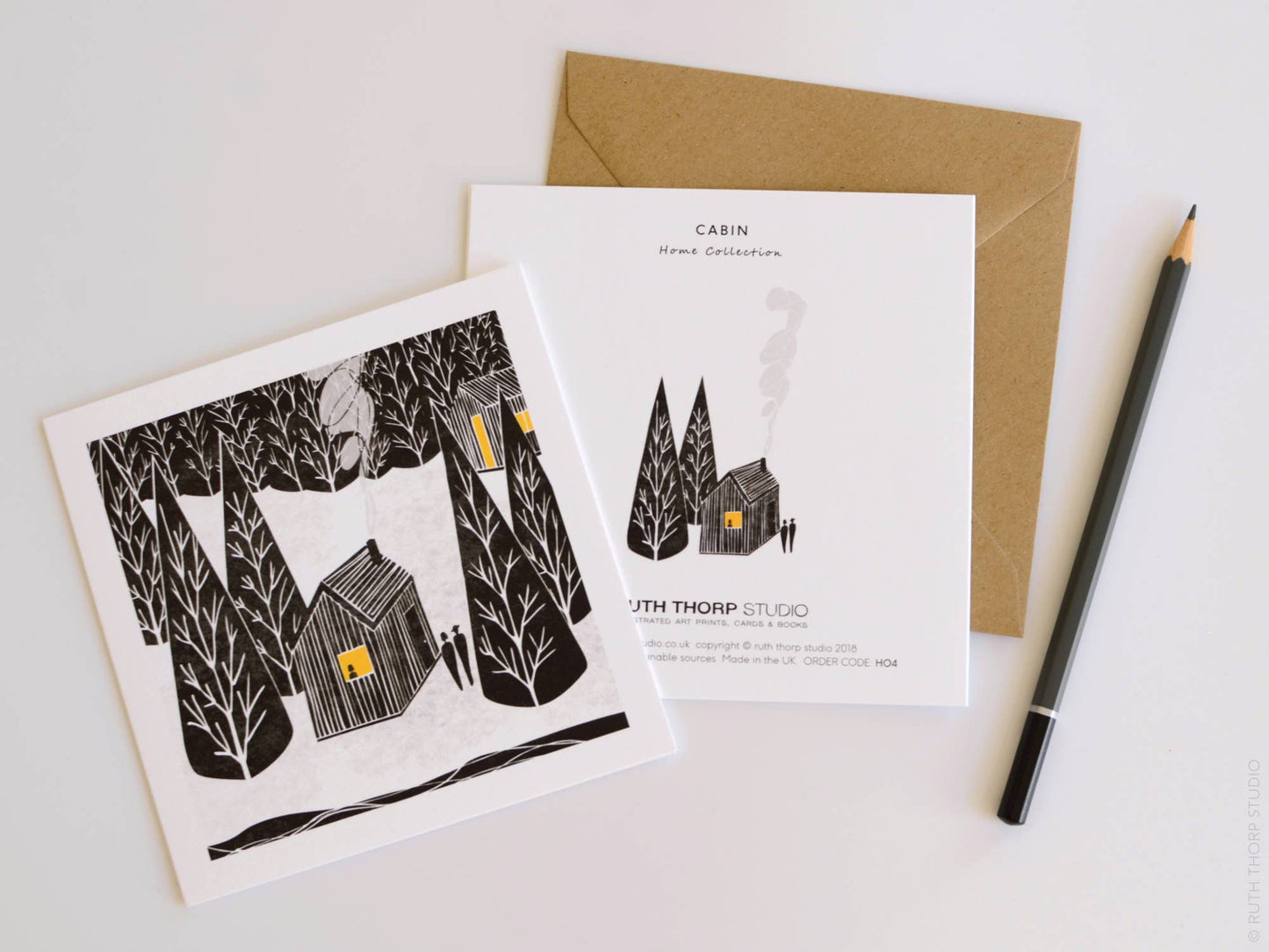 Cabin Individual Card: Home Collection