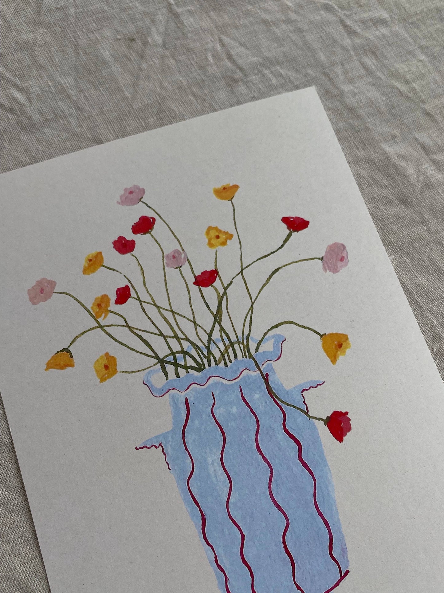 A5 print- Cheerful Bloom 6