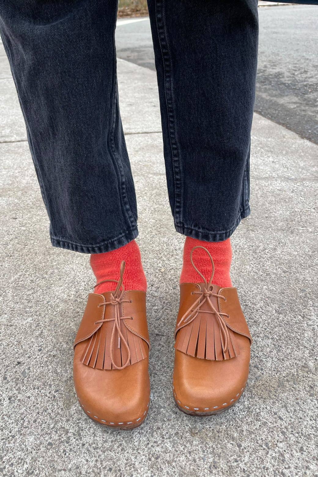 Cloud Socks: Mulberry