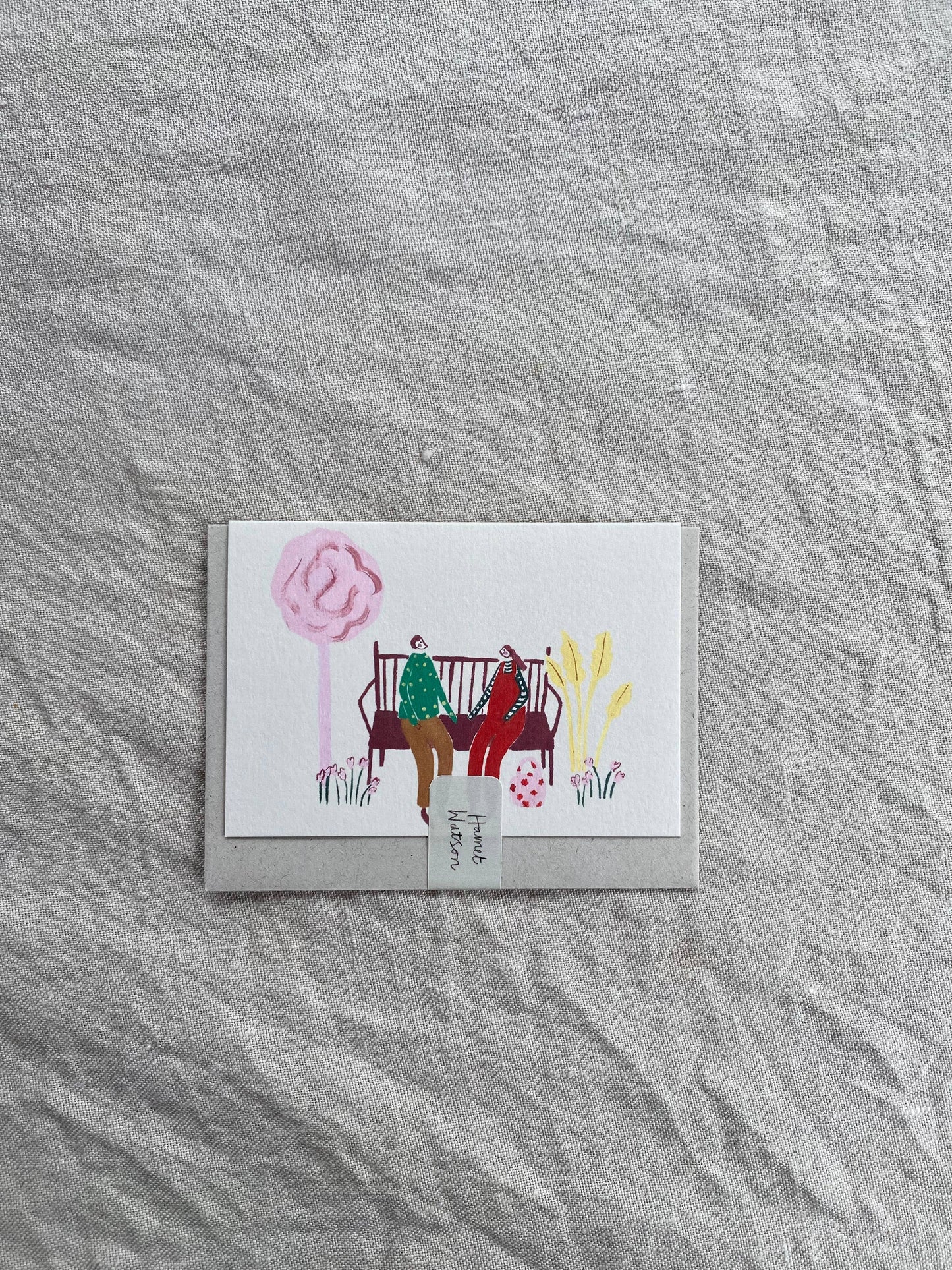 Love in the Park mini card