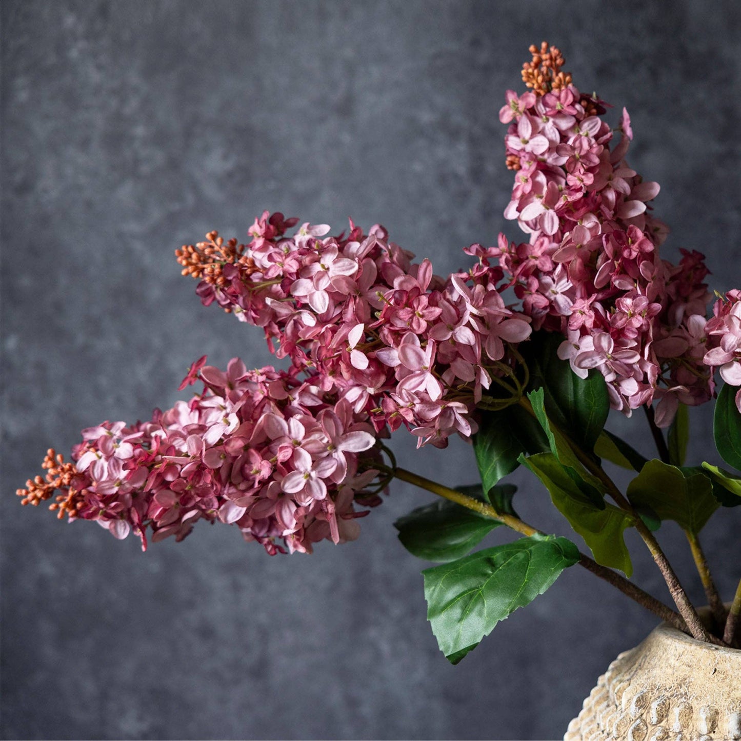 ARTIFICIAL CONE HYDRANGEA SUNSET
