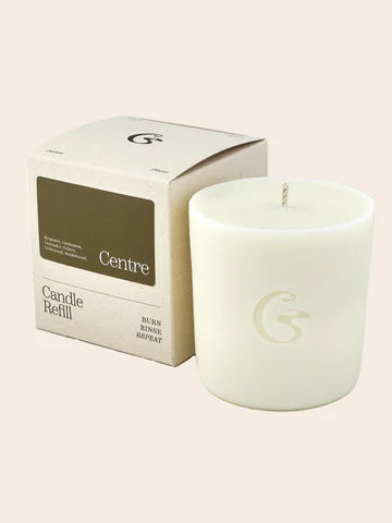 Scented Candle Refill – CENTRE – Grounding Scent