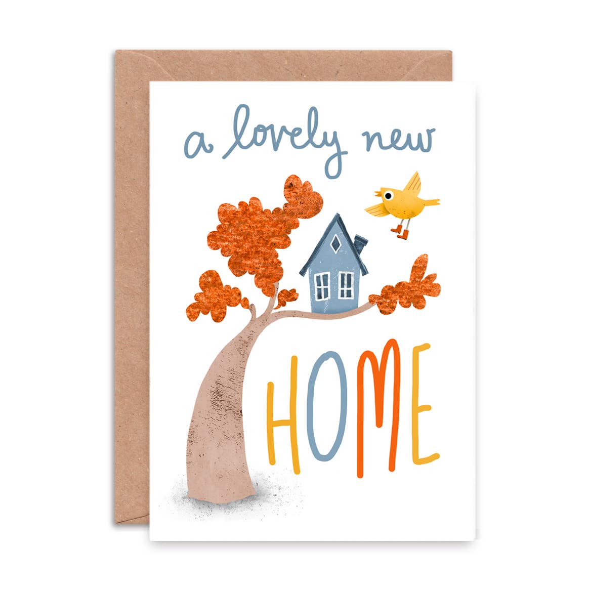 Lovely New Home Single Greeting Card