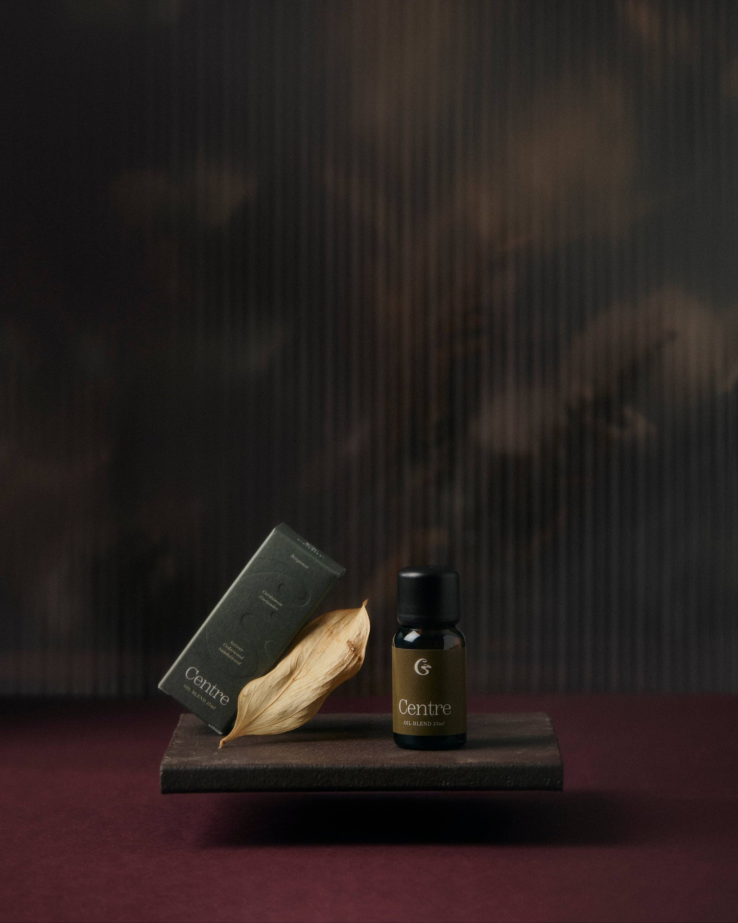 CENTRE Oil Blend (15ml) Cedarwood, Sandalwood and Cardamon