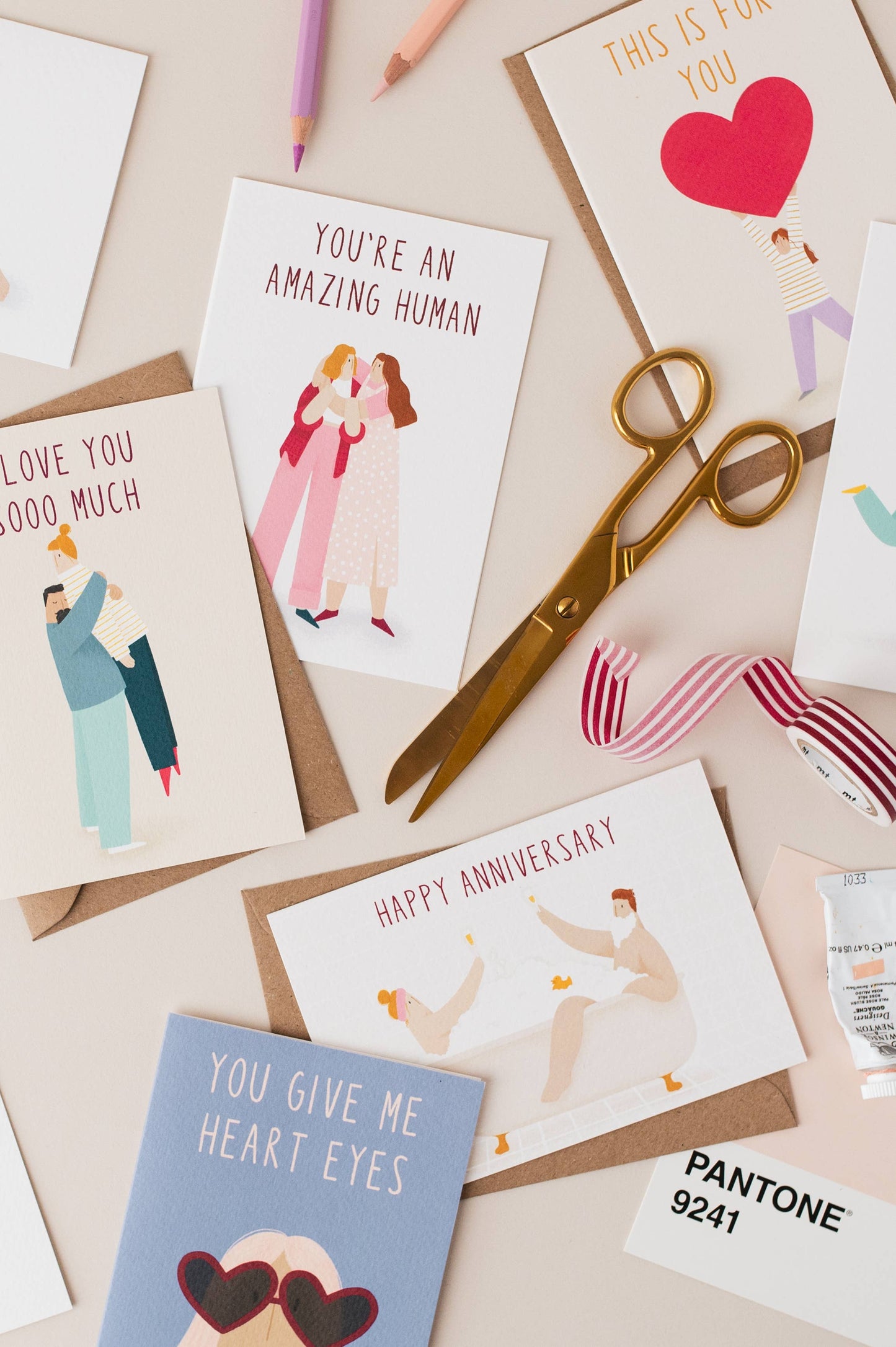 Illustrated Thank you Card