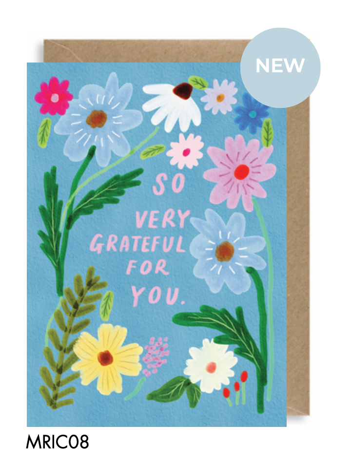 SO VERY GRATEFUL FOR YOU CARD