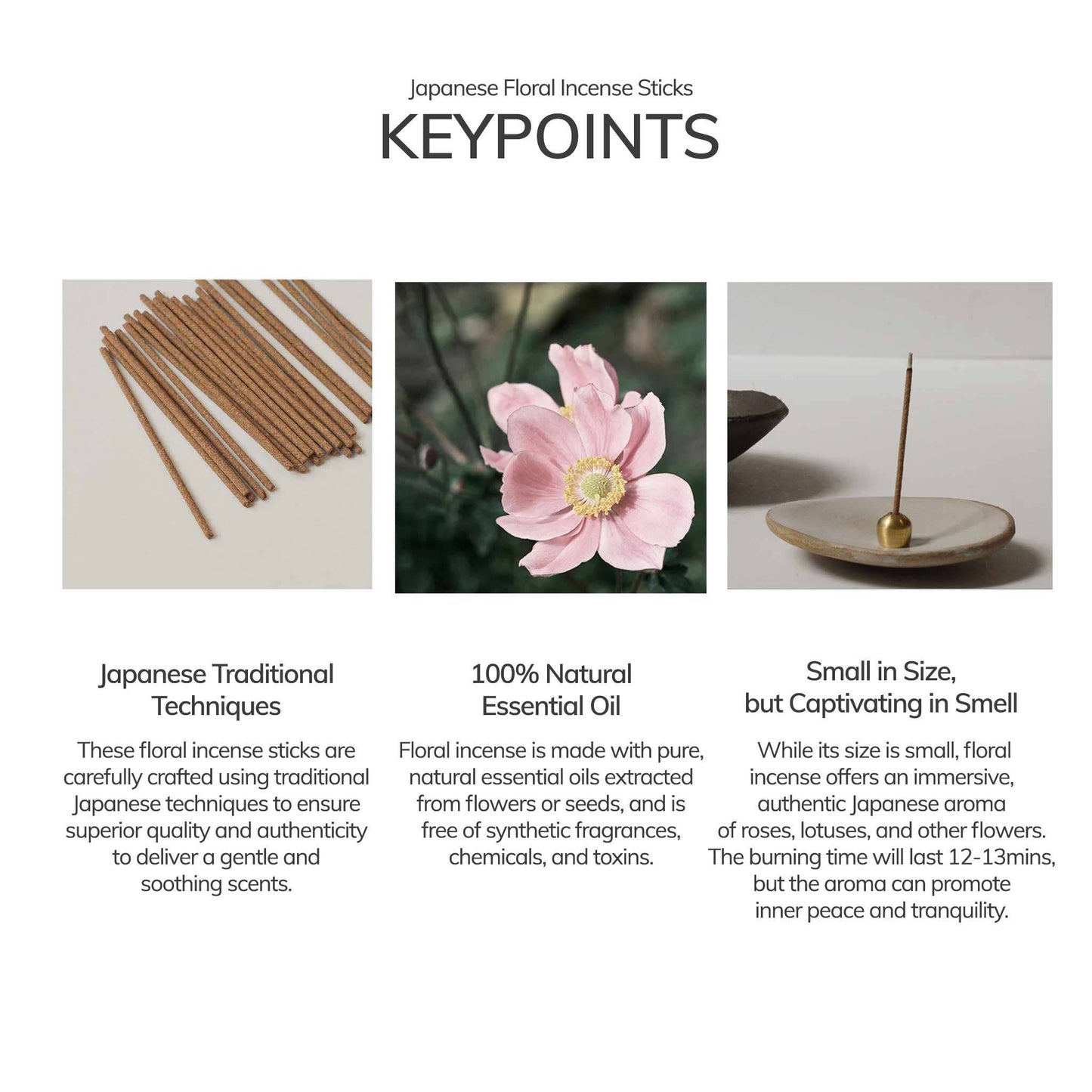 Jasmine Japanese Incense | 30 sticks