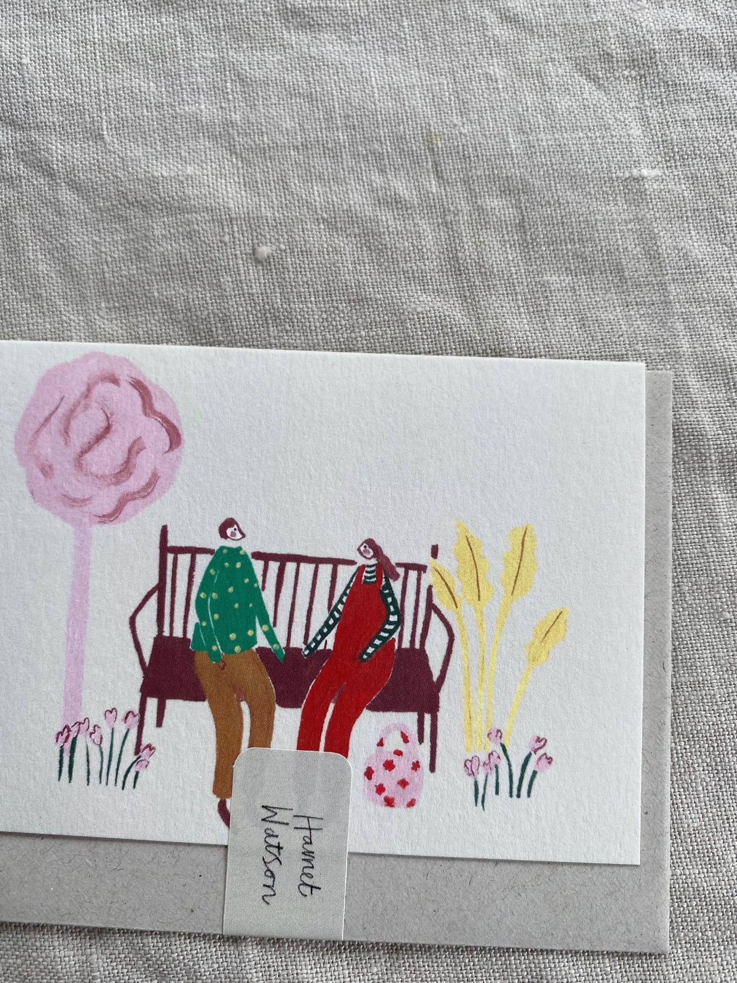 Love in the Park mini card