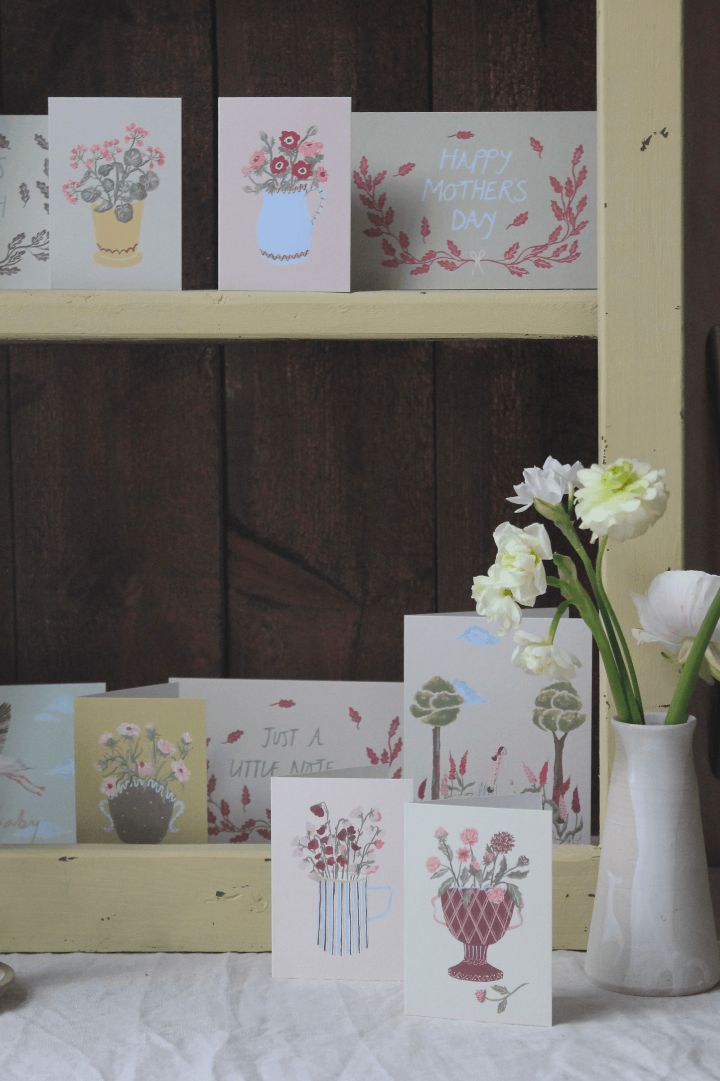 Sweet Peas mini card