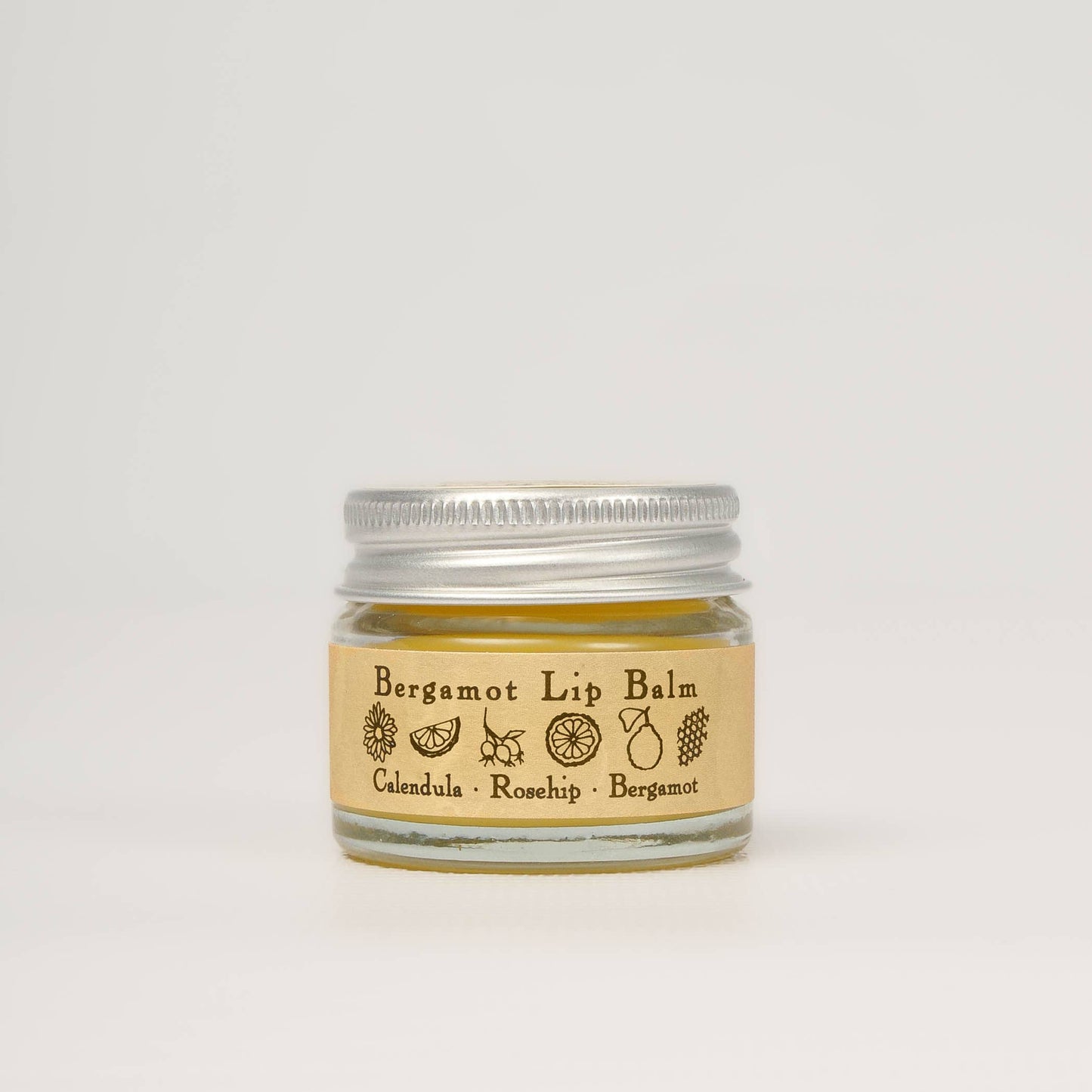 Bergamot Lip Balm | Organic Rosehip and Calendula