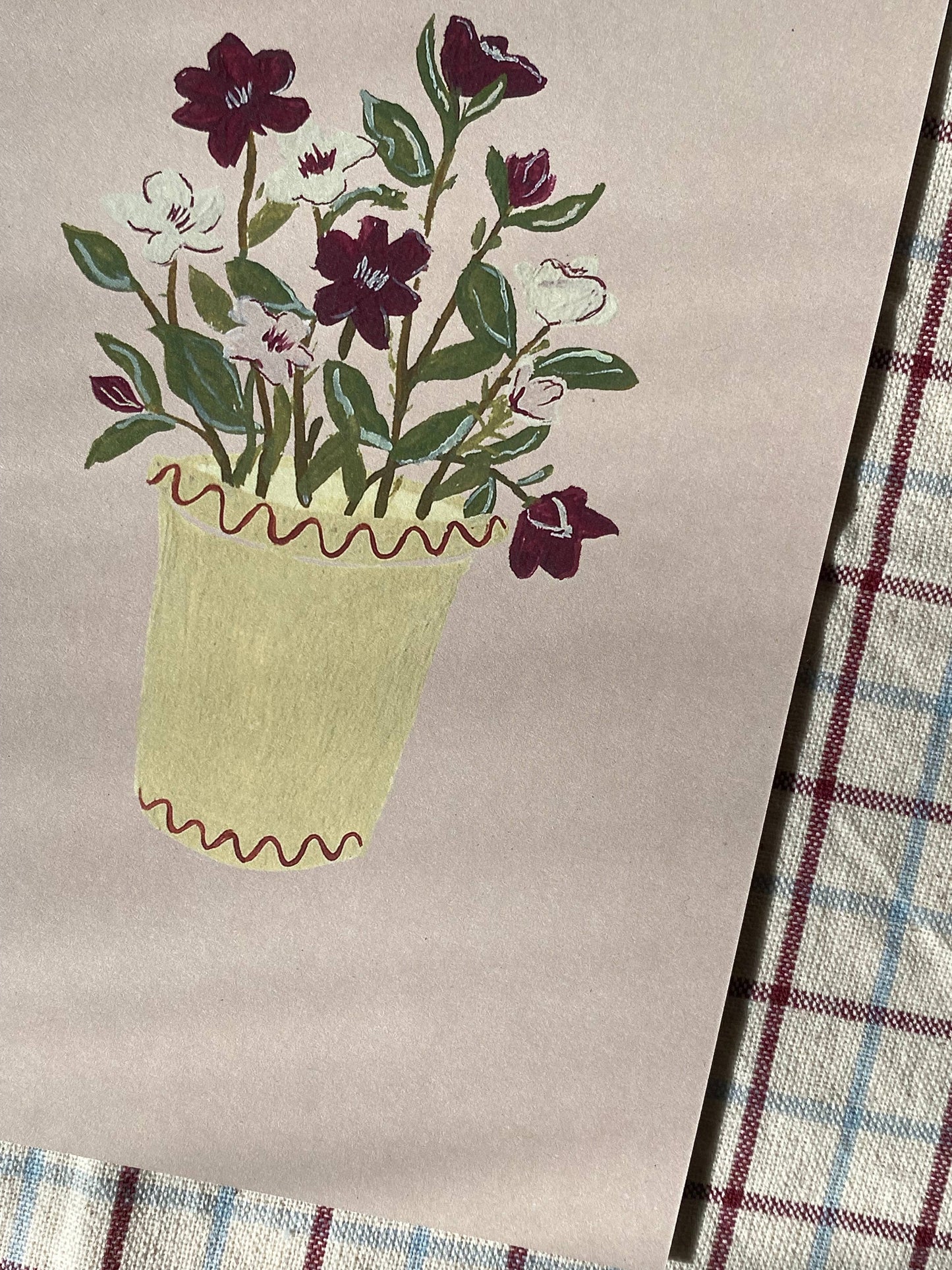 A5 print- Hellebore