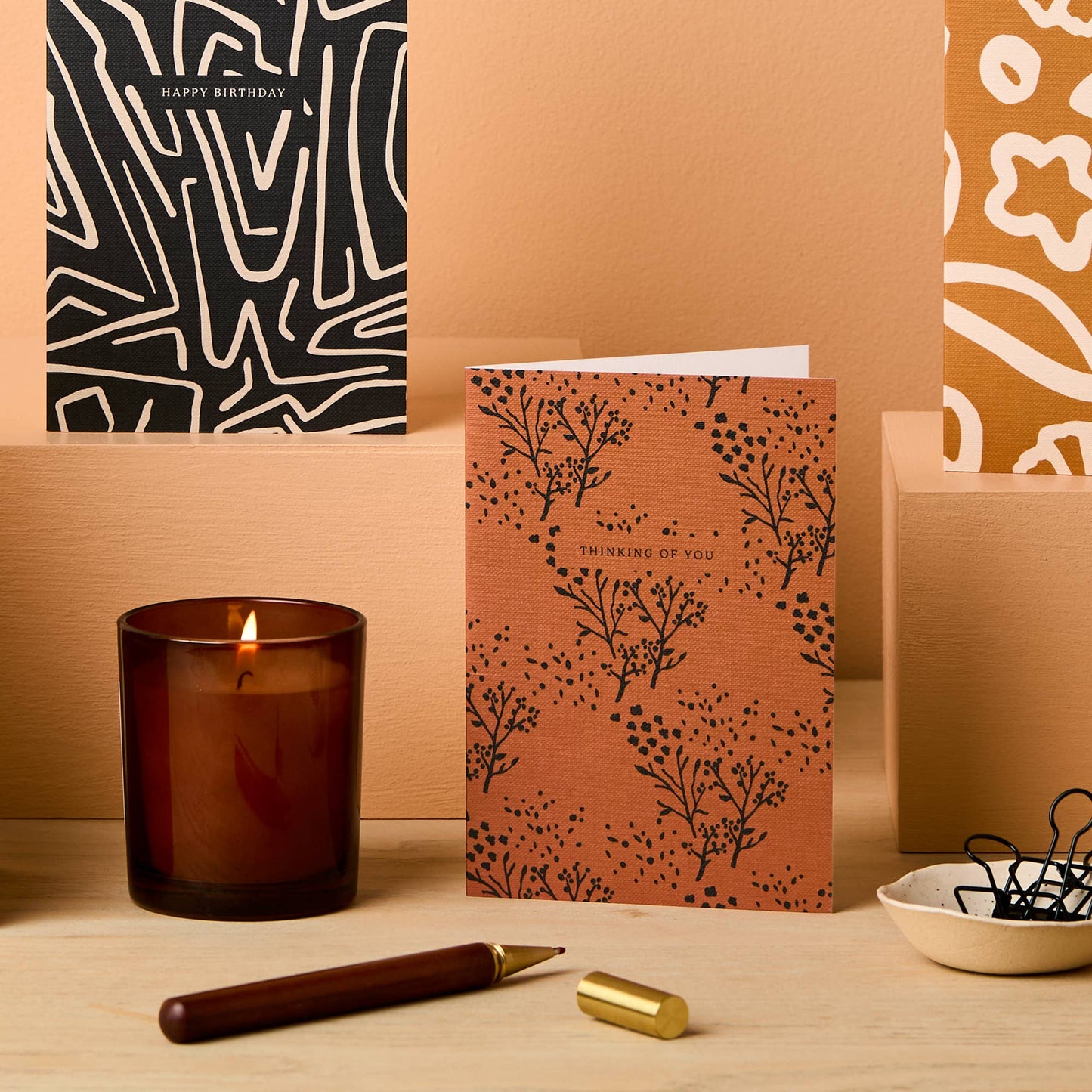 Floral Thinking of You Card | Sympathy Card | Love Card