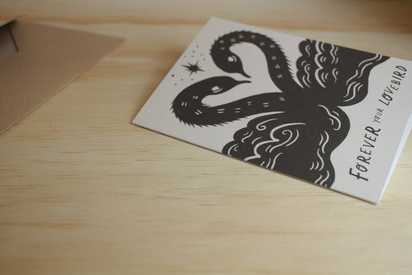 'Lovebirds' Romantic Card