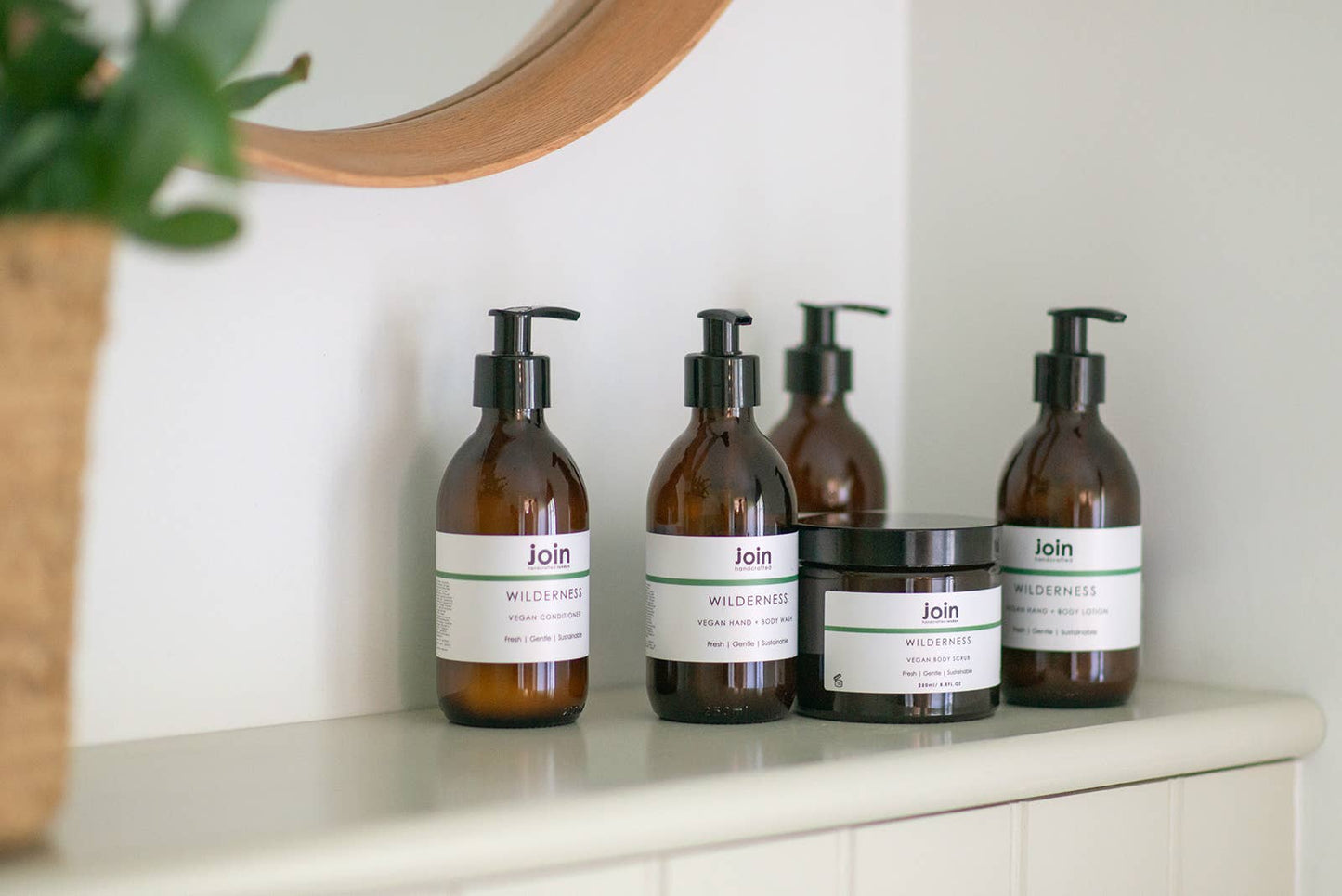 Wilderness Vegan Organic Hand + Body Wash