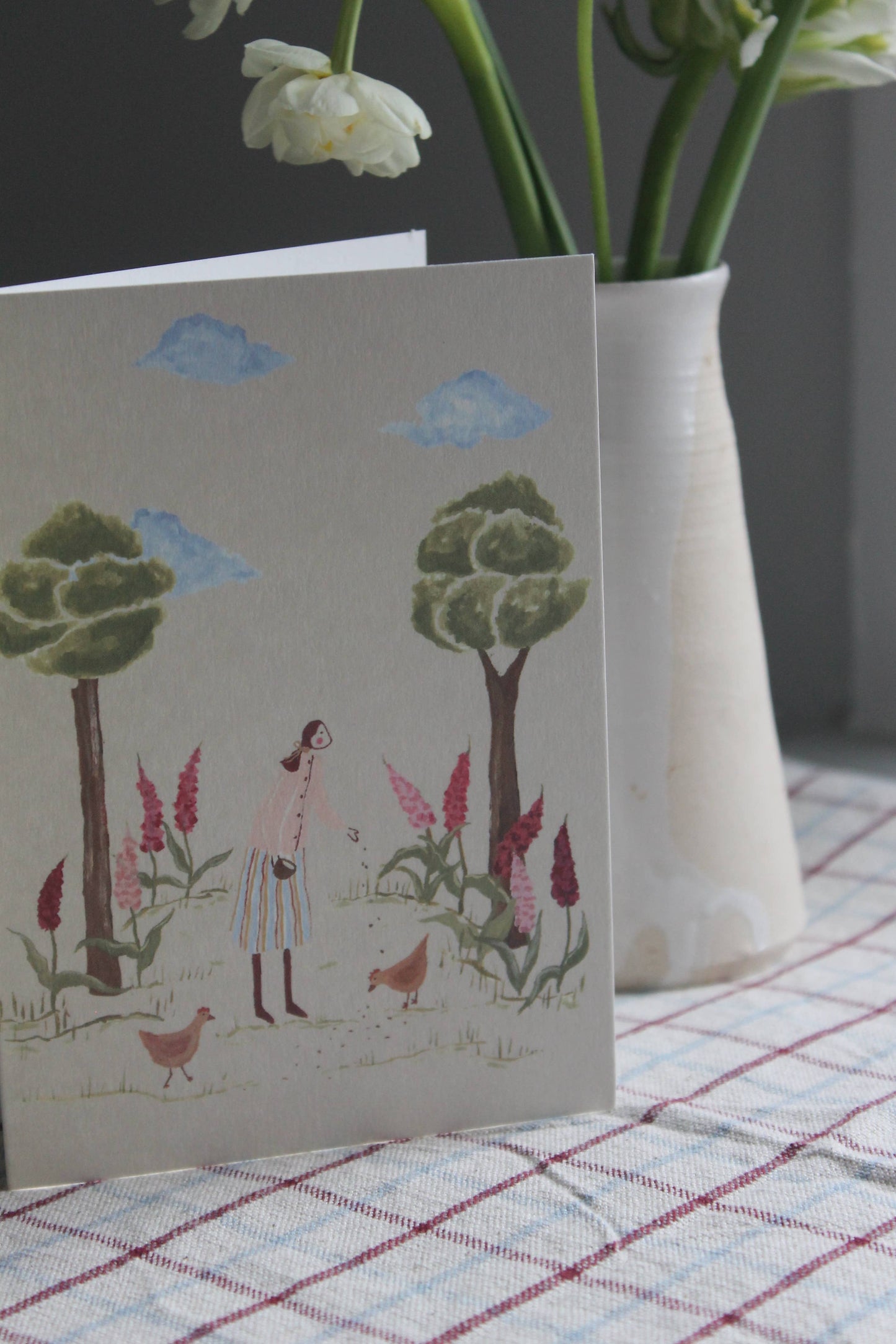 Summer Mornings card