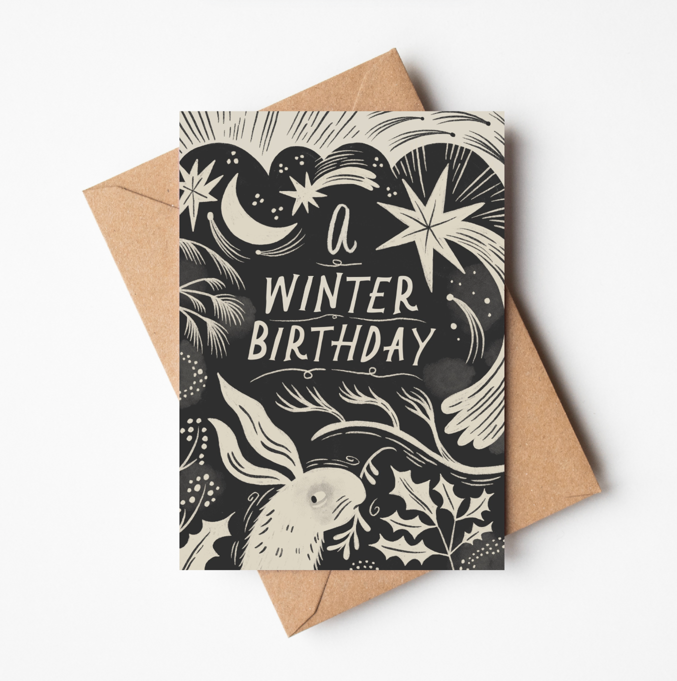 'A Winter Birthday' Seasonal Birthday Card