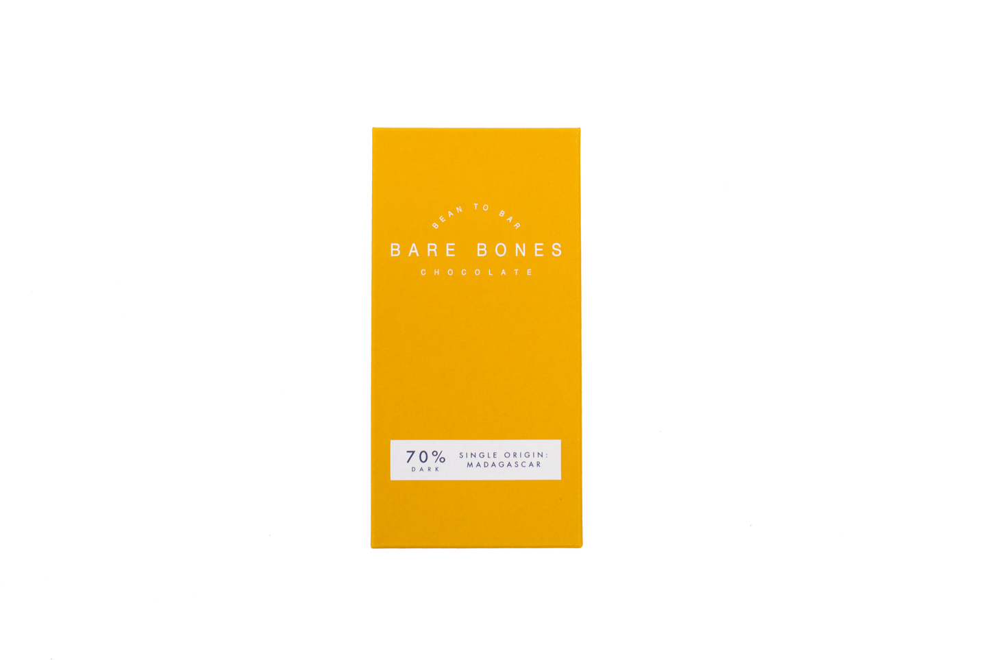 Bare Bones Chocolate - Madagascar 70% Dark Chocolate
