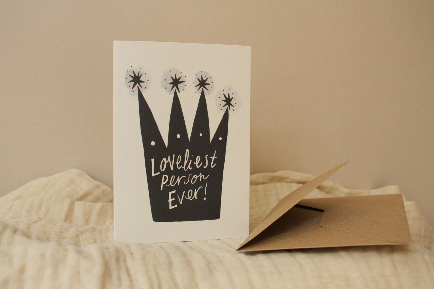'Loveliest Person Ever!' Thank You Card