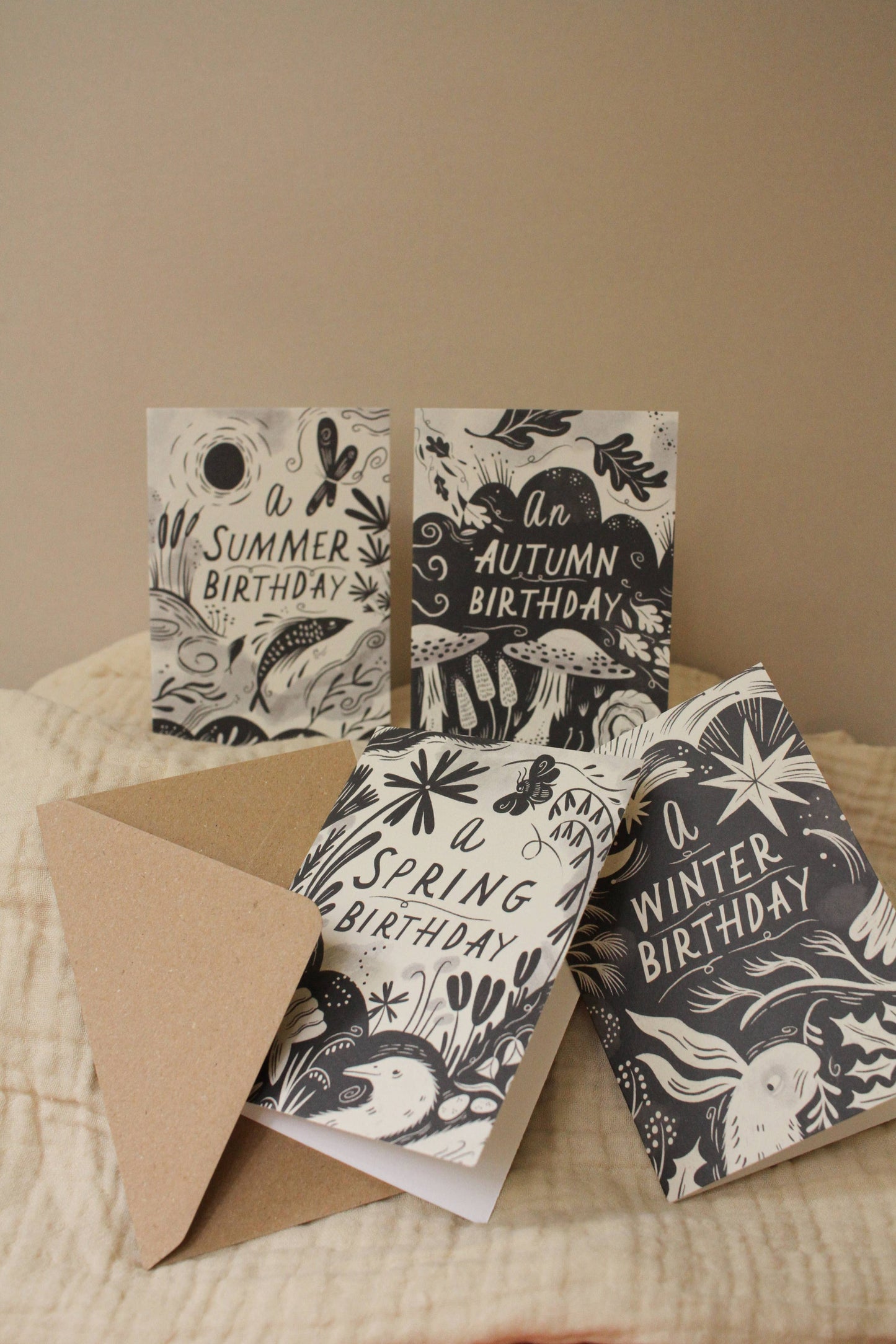 'A Winter Birthday' Seasonal Birthday Card