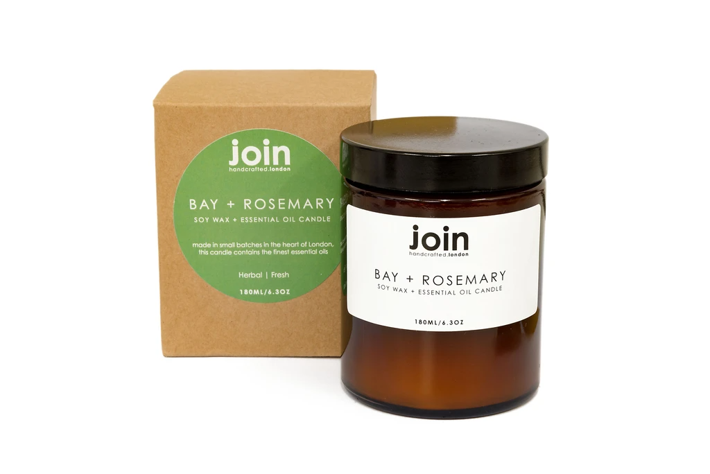 Bay + Rosemary 120ml/4.2oz Candle