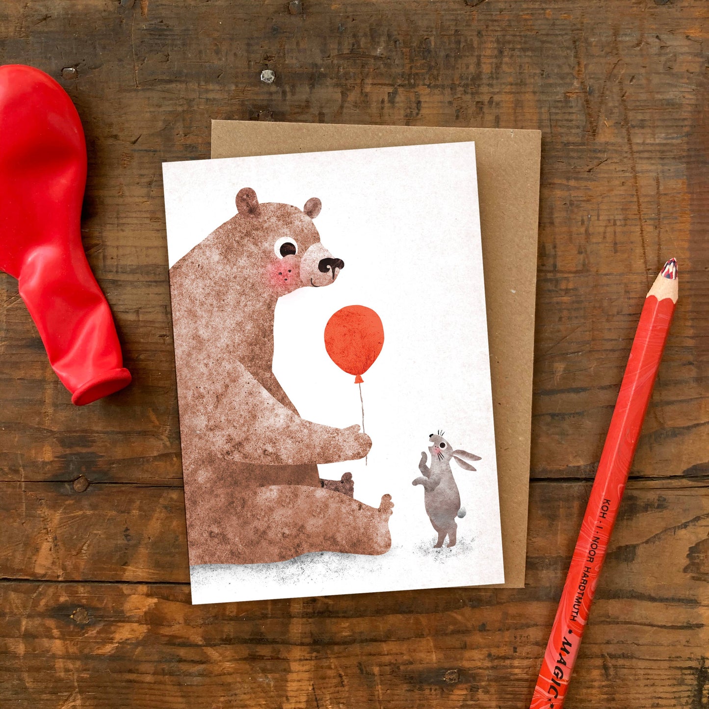 Bear & Bunny Gift Greeting Card