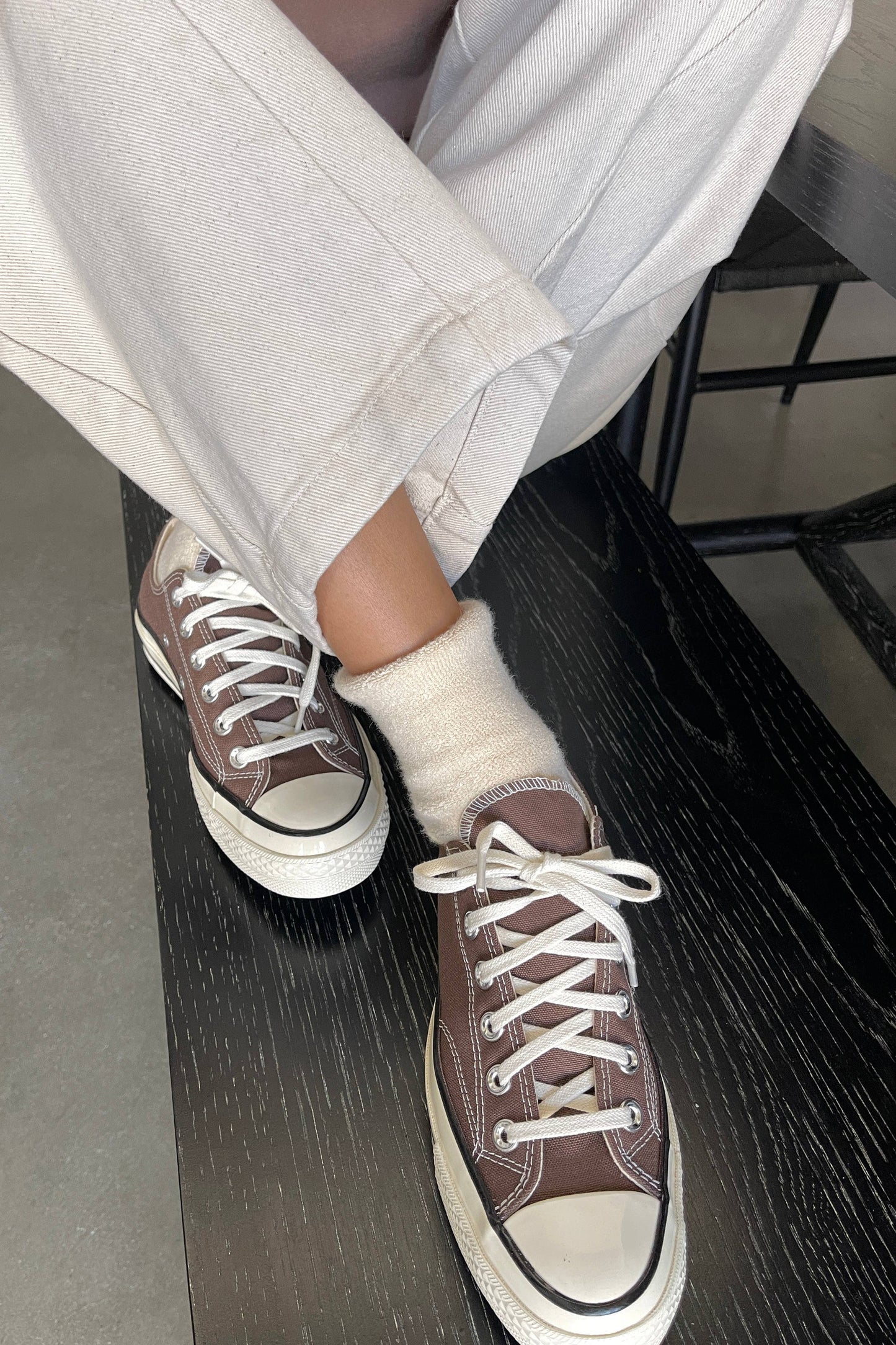 Cloud Socks: Mulberry