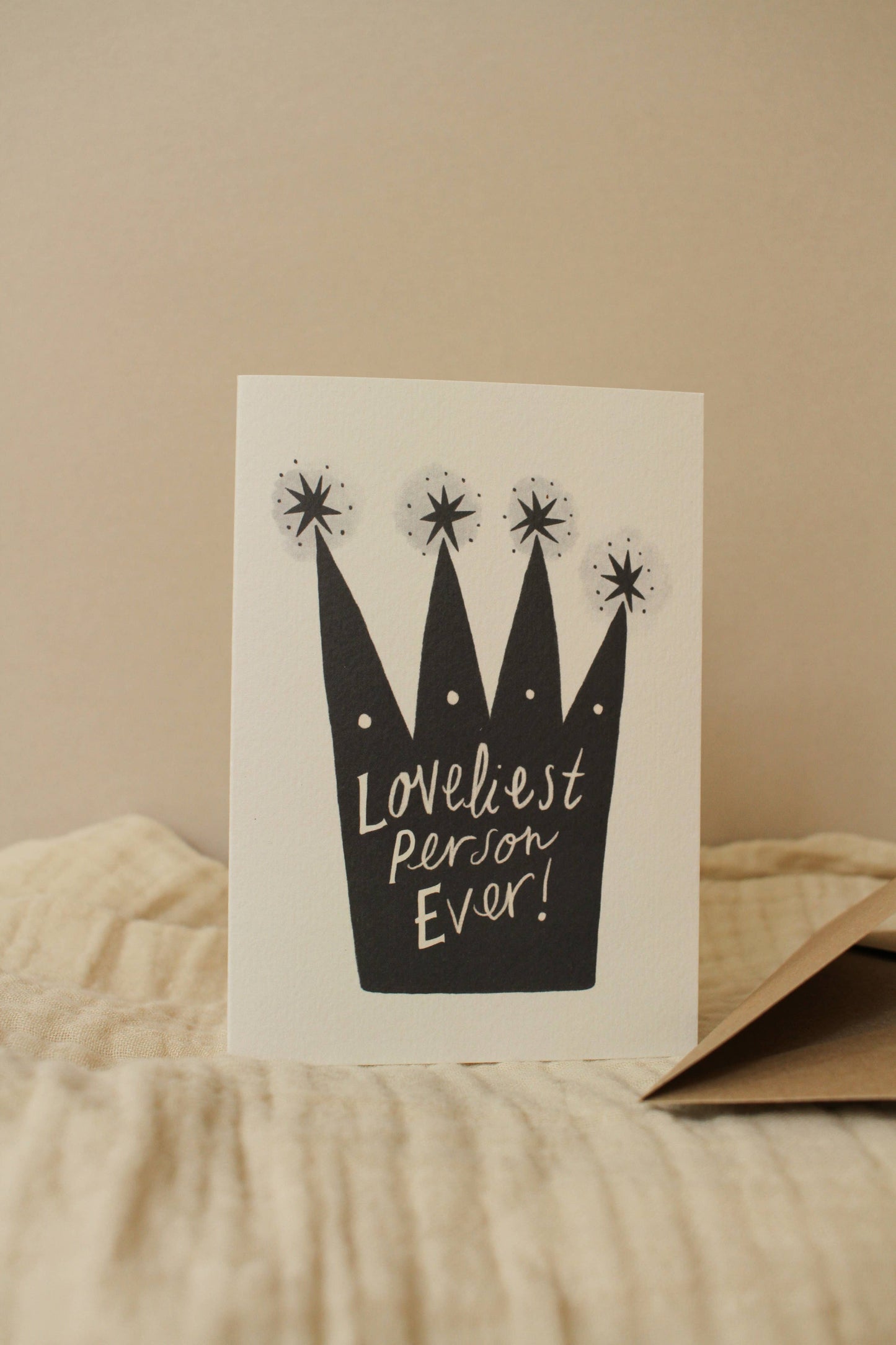 'Loveliest Person Ever!' Thank You Card