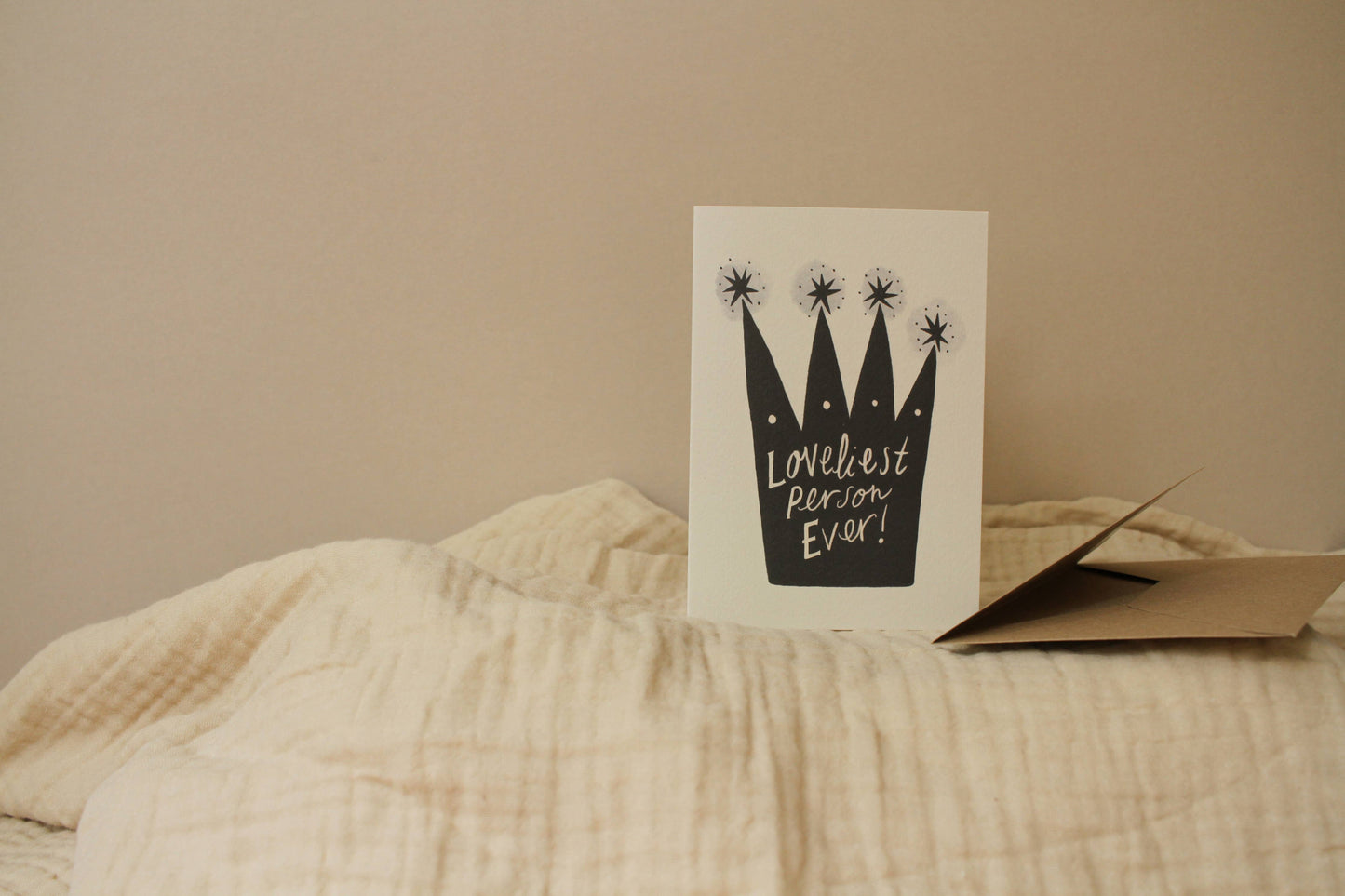 'Loveliest Person Ever!' Thank You Card