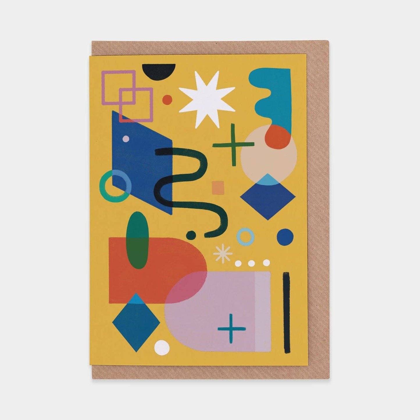 Celebration - Yellow Greetings Card