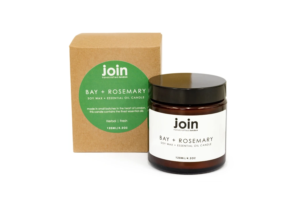 Bay + Rosemary 120ml/4.2oz Candle