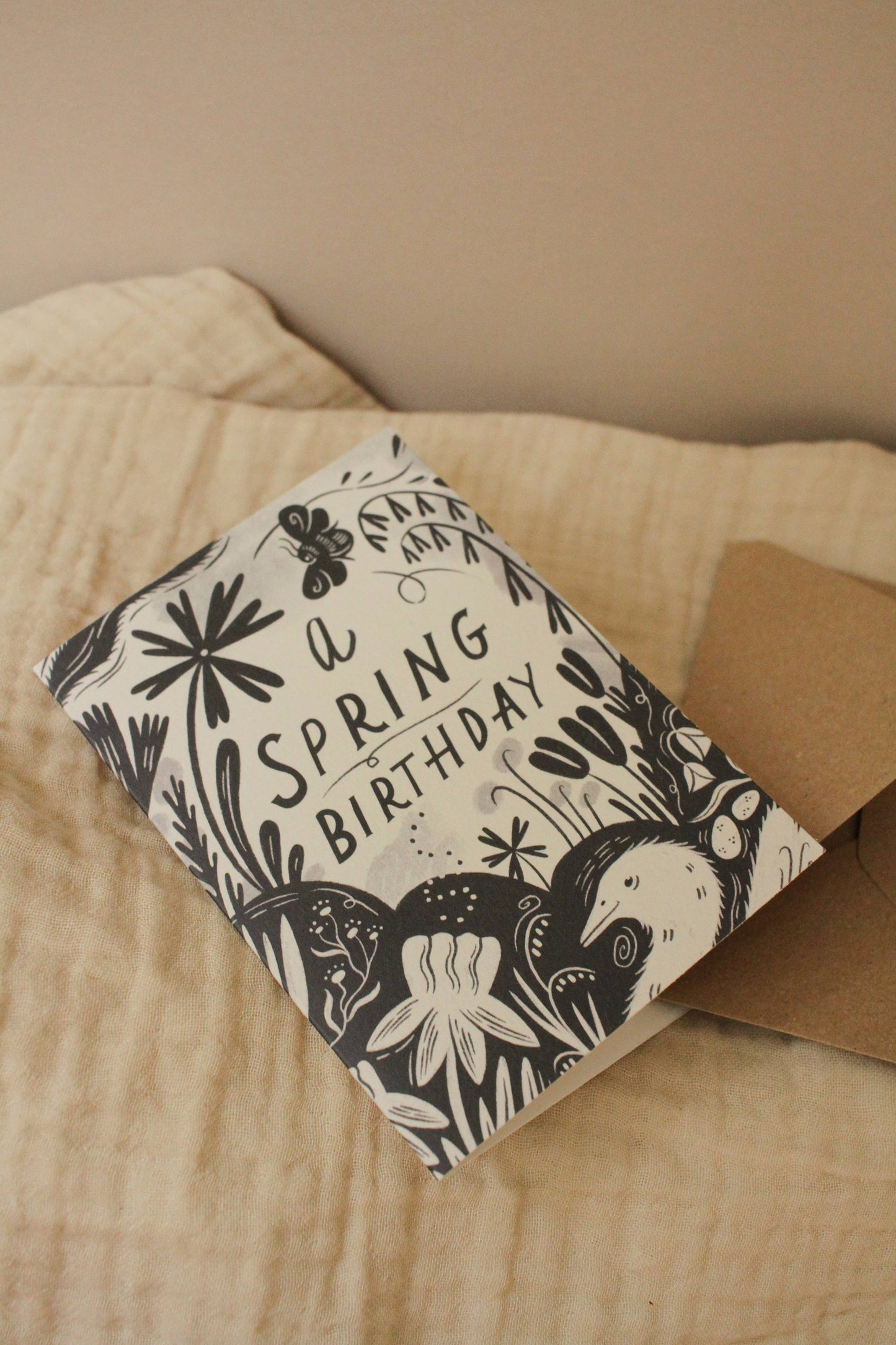 'A Spring Birthday' Seasonal Birthday Card