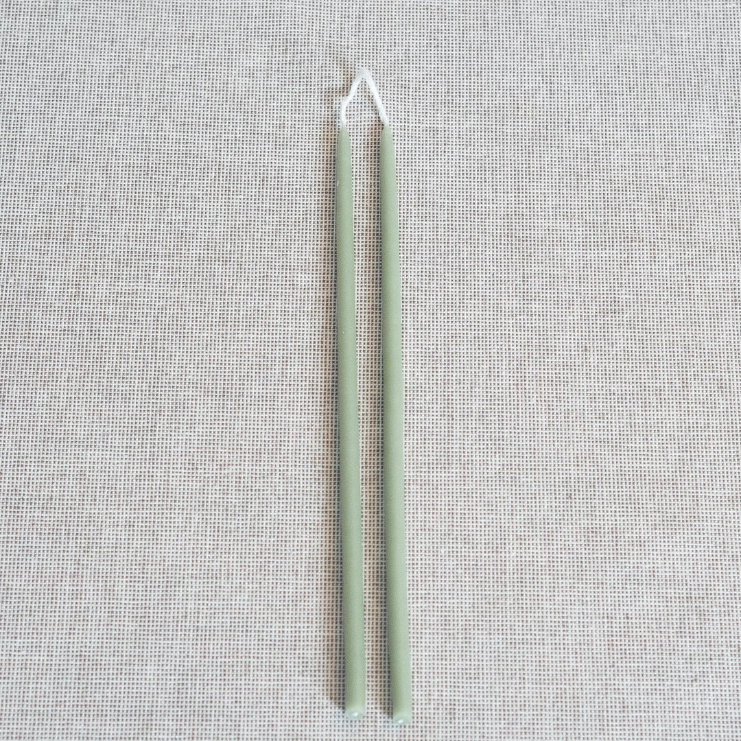 8 x Celebration Candles (Moss)