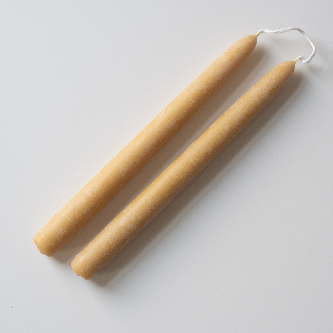 Beeswax Standard Dinner Candles (pair)