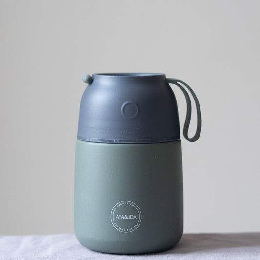 Aya & Ida Food'ie food container - Tropical Green