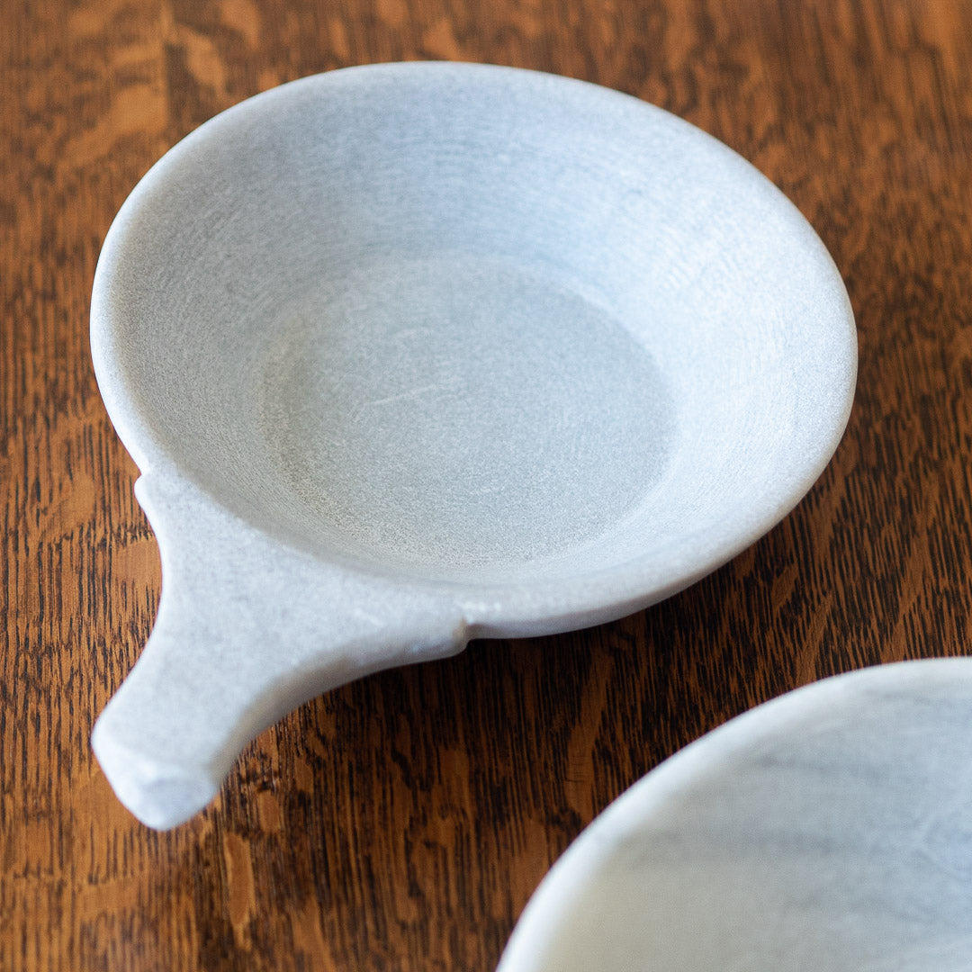 Hand carved Banswara Marble serving platter (3 sizes)