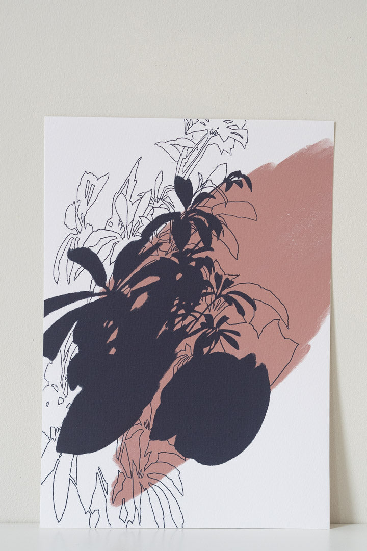 If I go, I'll stay as well A4 print by Verity Burton