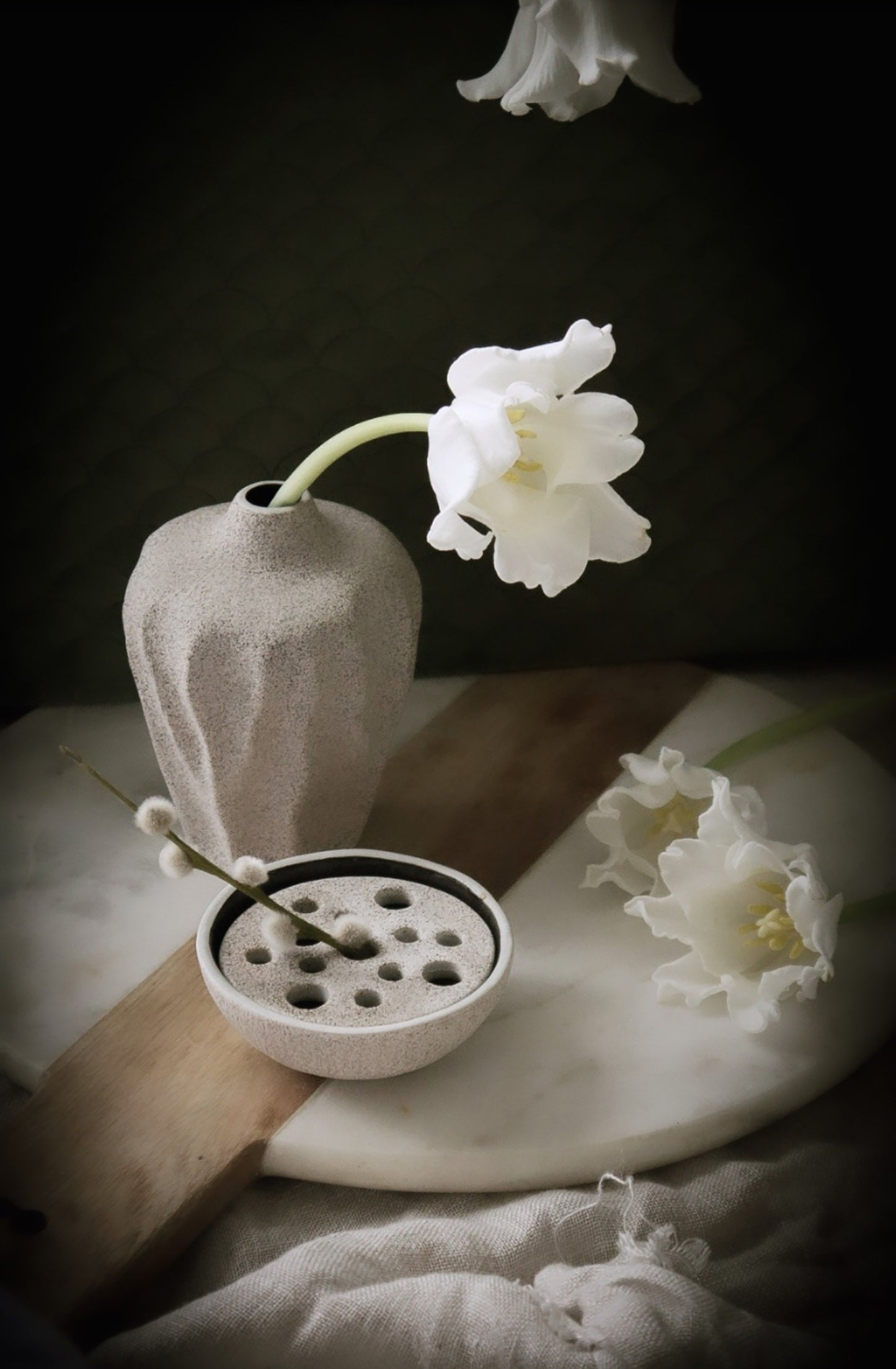 Lindform Flower Seed Vase no 1 - MediumSand