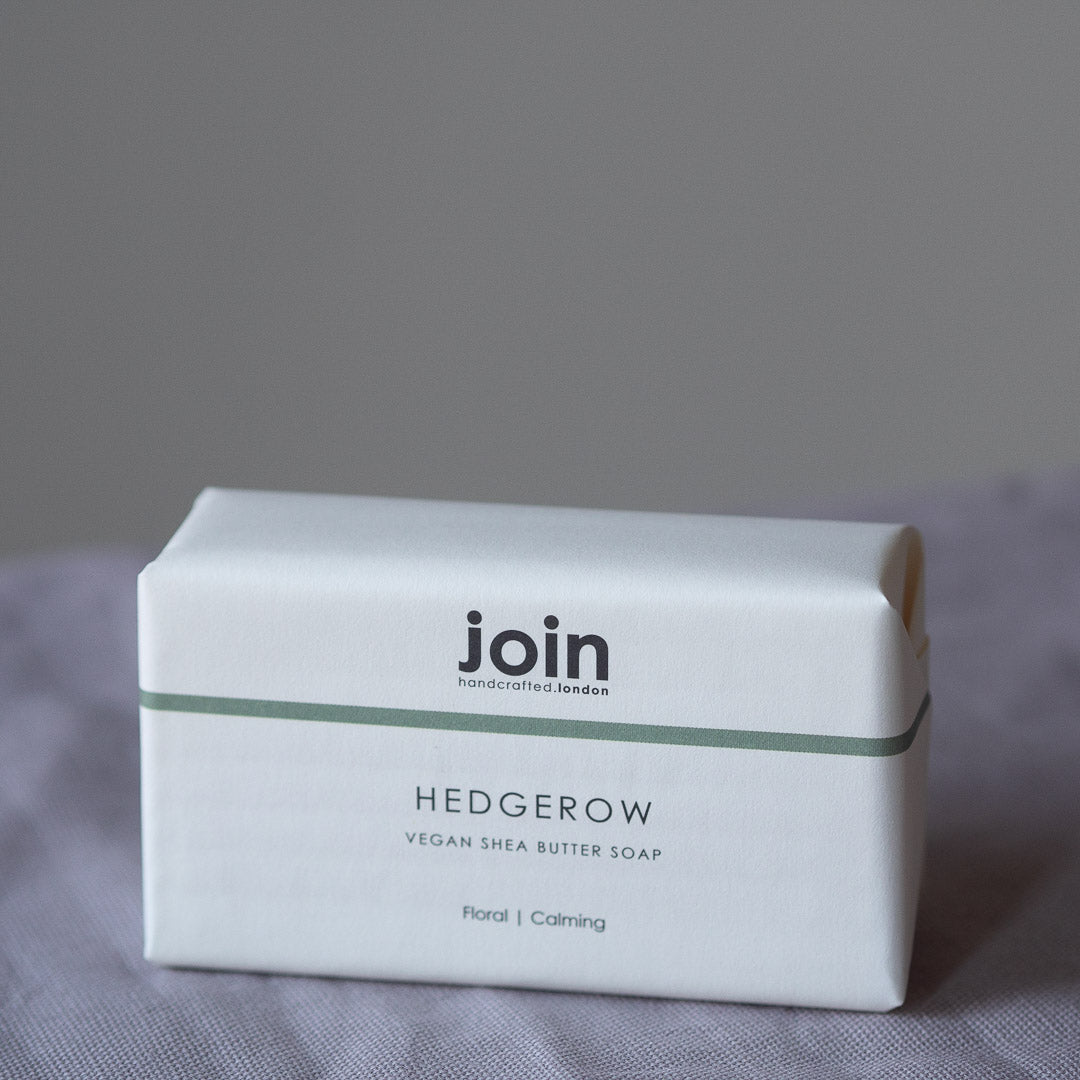 Vegan Shea Butter SOAP Bar - Hedgerow (Rose)