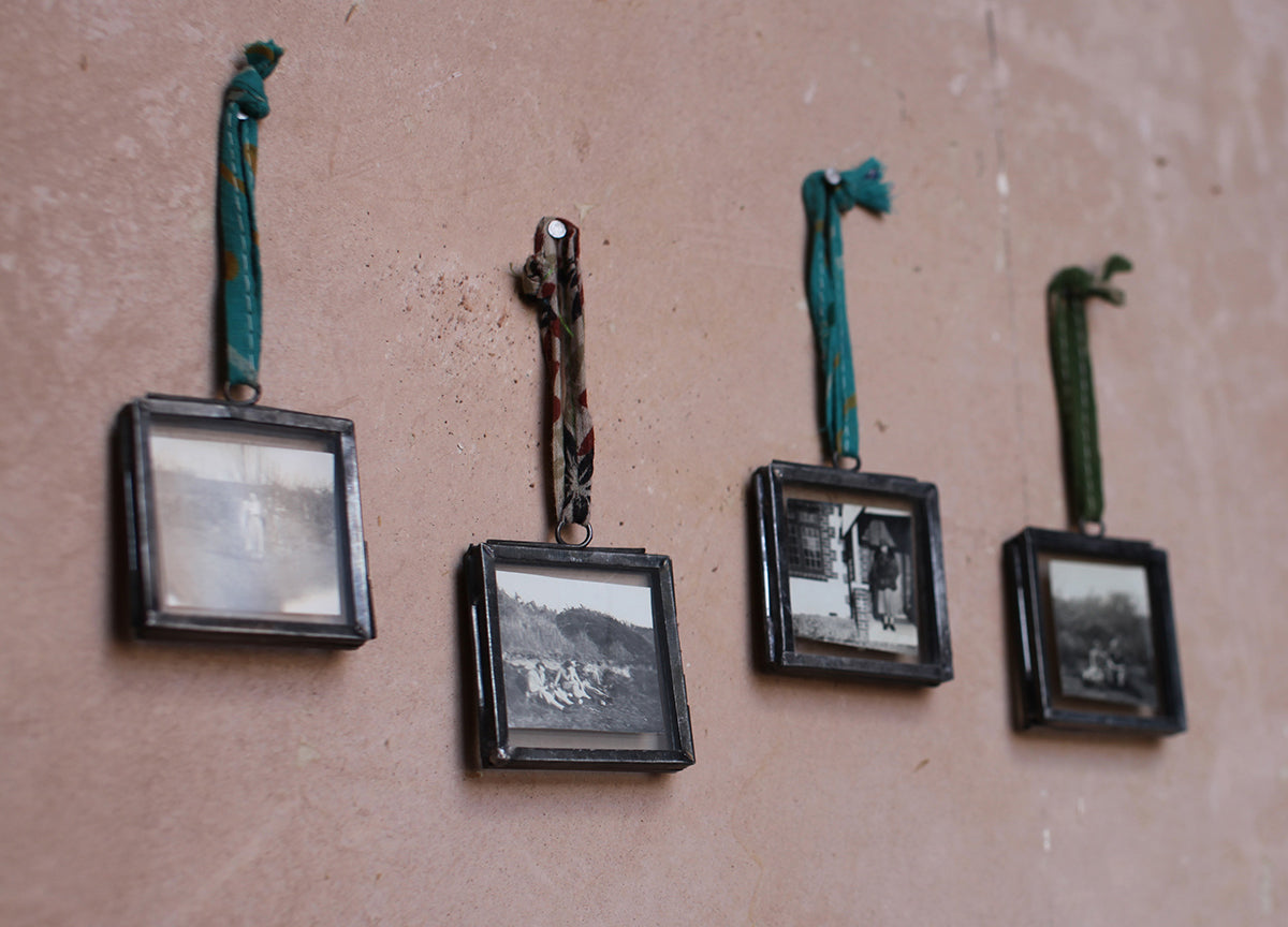 Tiny Hope Antique Brass Photo Frame