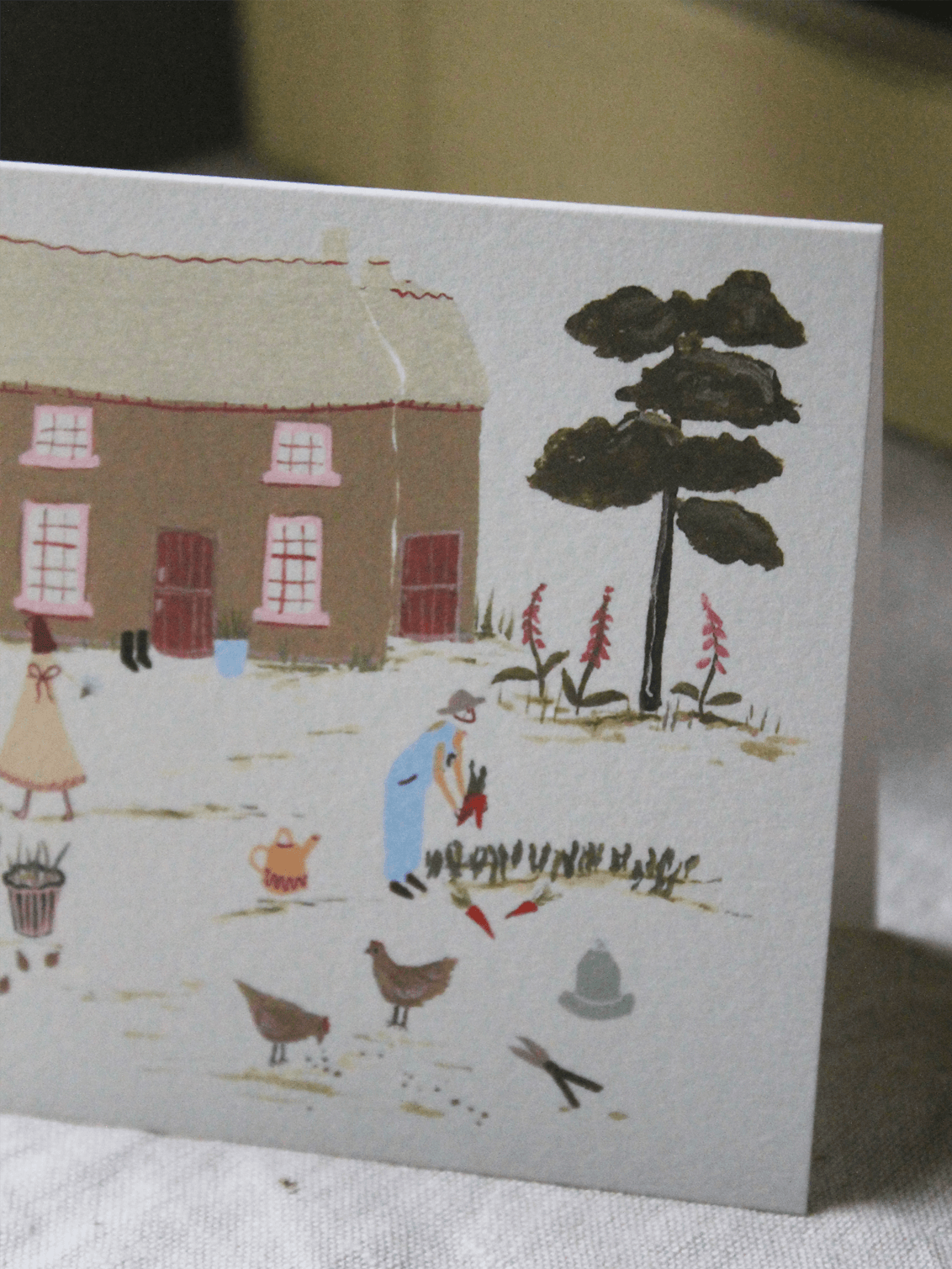 Down at the Farm Card