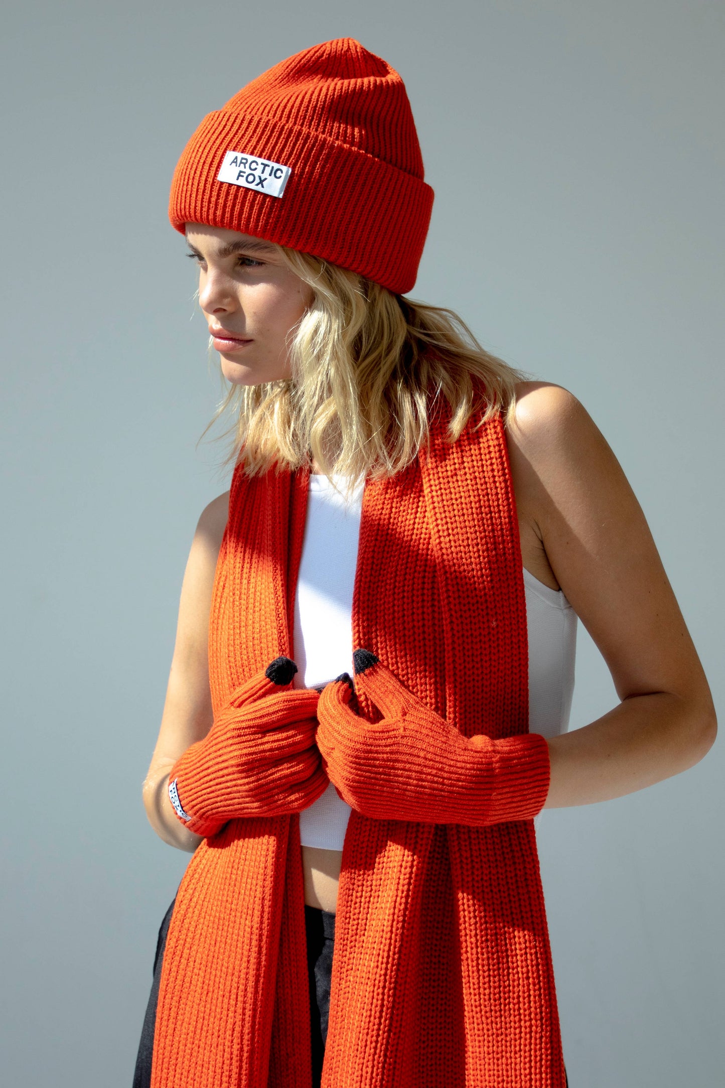 The Recycled Bottle Gloves - Sunkissed Coral - AW23