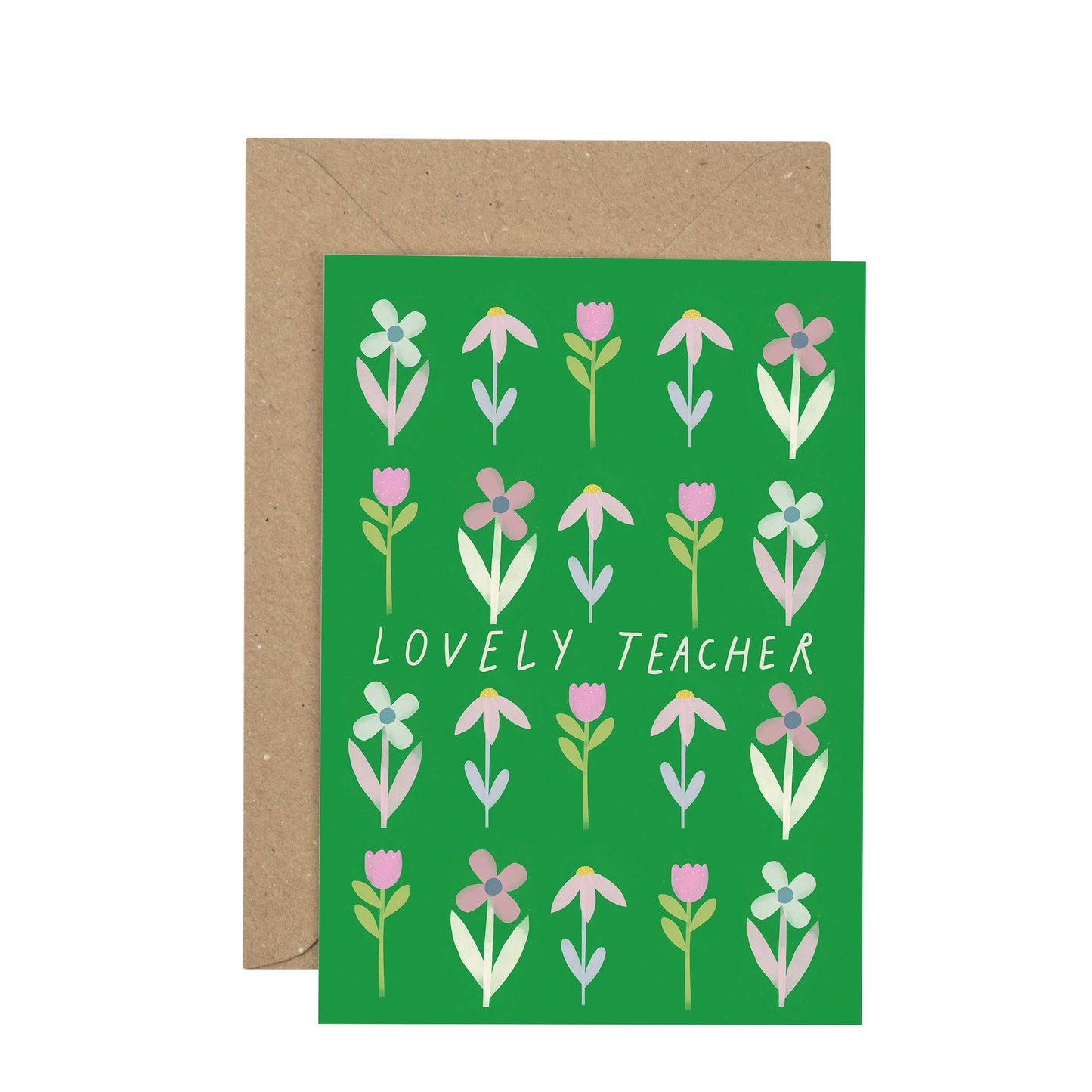 Lovely Teacher card