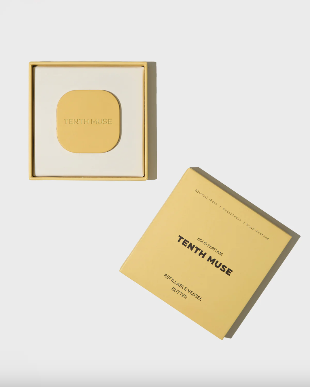 Refillable Perfume Balm Vessel (BUTTER YELLOW)