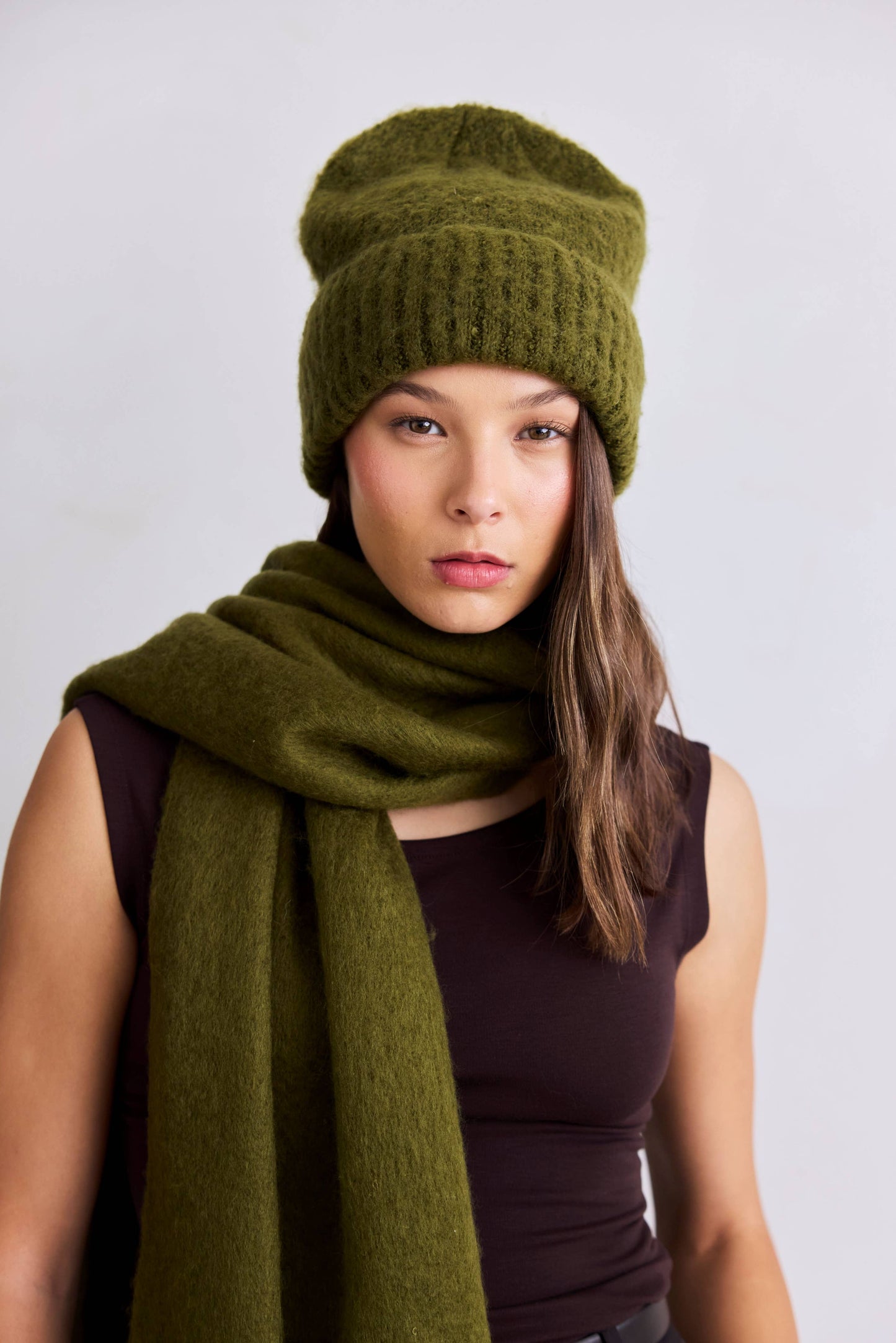 The Reykjavik Beanie Hat - 100% Recycled - Sea Kelp