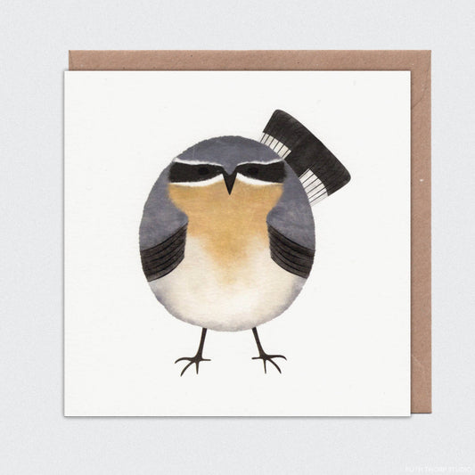 Wheatear Individual Card: Garden Birds Collection