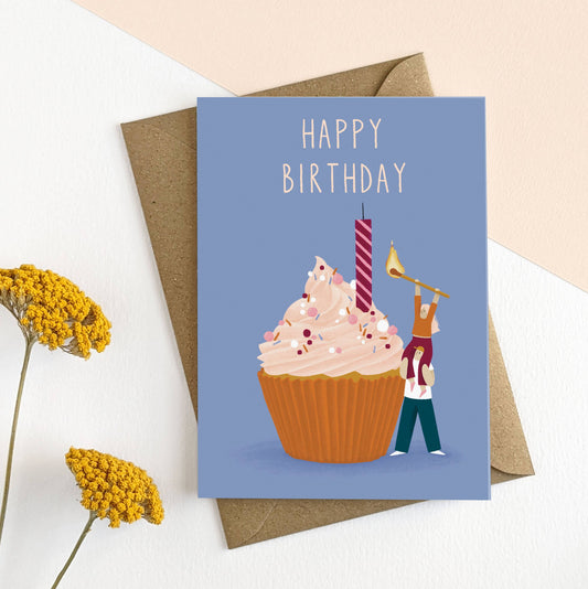Illustrated Birthday Card