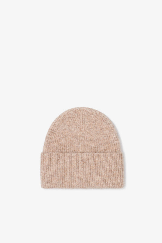 The Alpaca Beanie - Iced Taupe - AW24