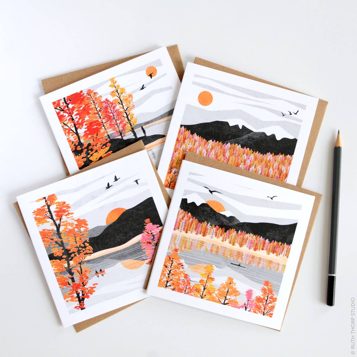 Golden Shore Individual Card: Autumn Collection