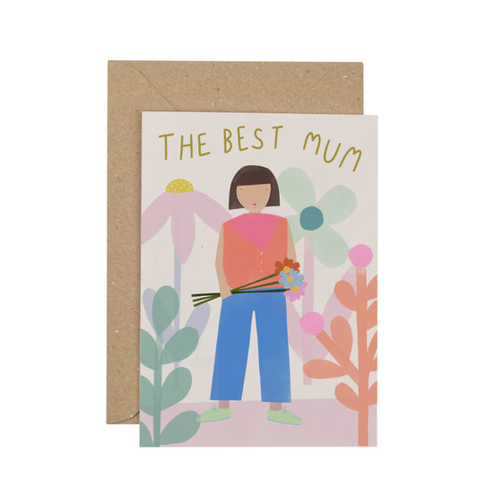 The Best Mum card