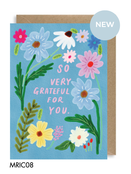 SO VERY GRATEFUL FOR YOU CARD